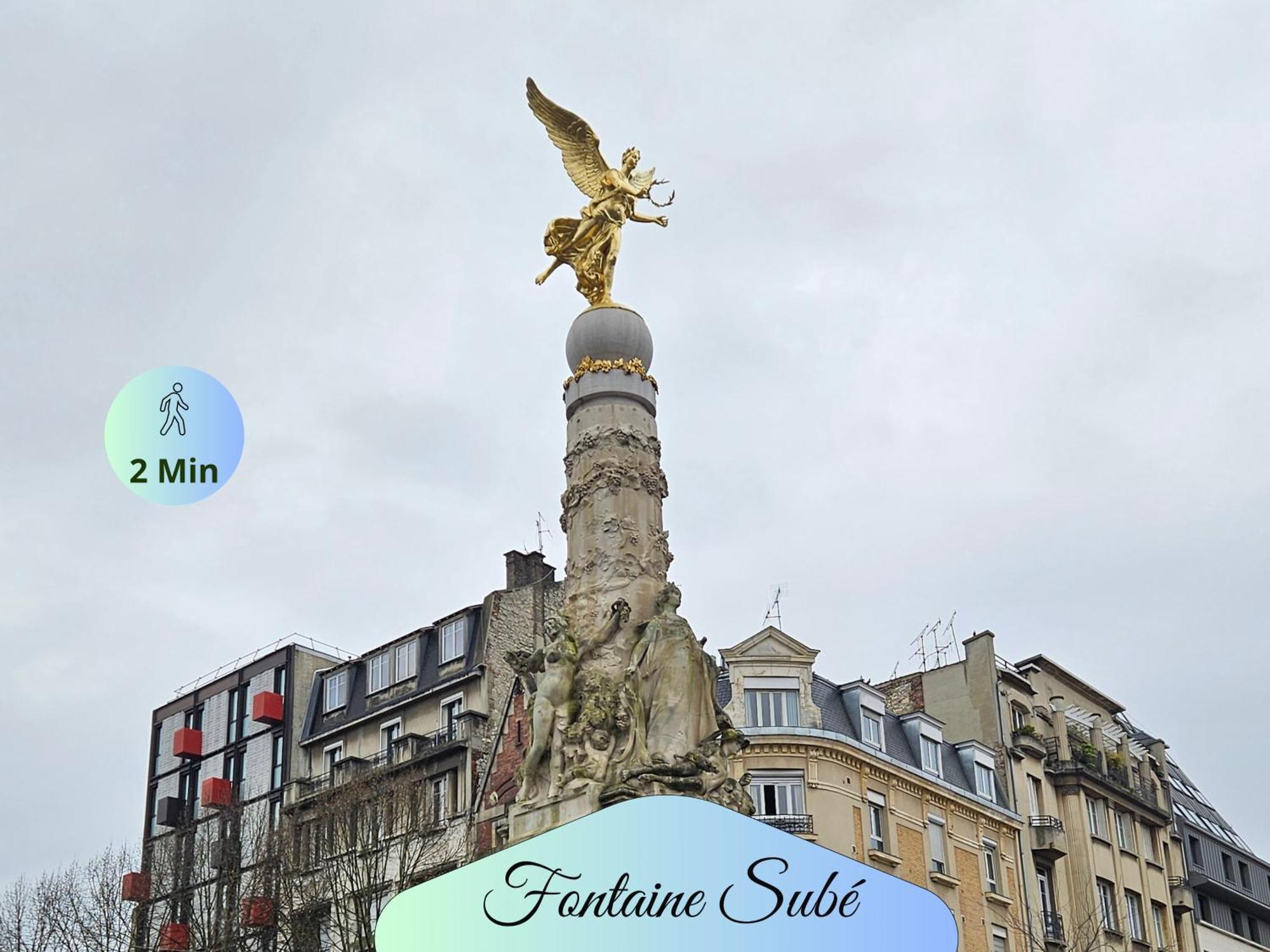 Au Cœur Historique de Reims PLACE D'ERLON T2 Exterior foto